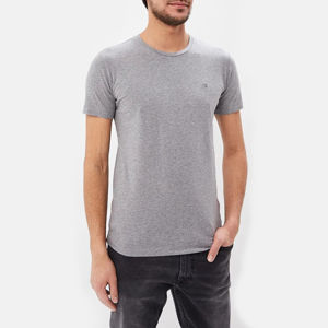 Calvin Klein pánské šedé tričko Embro - M (039)